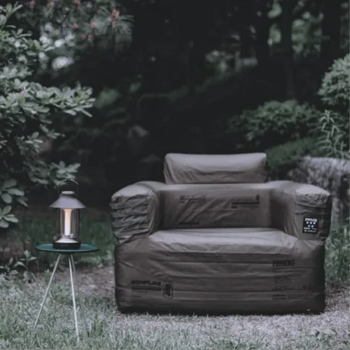BONFLAG Tactical Air Sofa 1P Premium Camping Gear Tan2