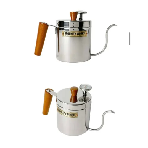 Alternative view of 🇰🇷Brooklyn Works Camping Temperature Measuring Kettle Thermo Drip Kettle🇰🇷