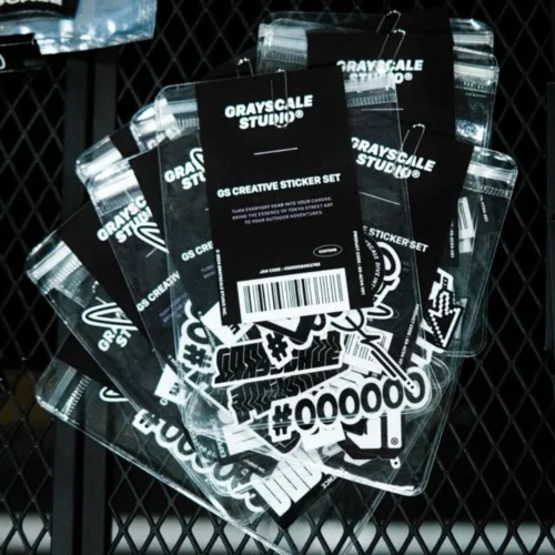 Alternative view of 🇯🇵GRAYSCALE STUDIO GS CREATIVE STICKER SET🇯🇵