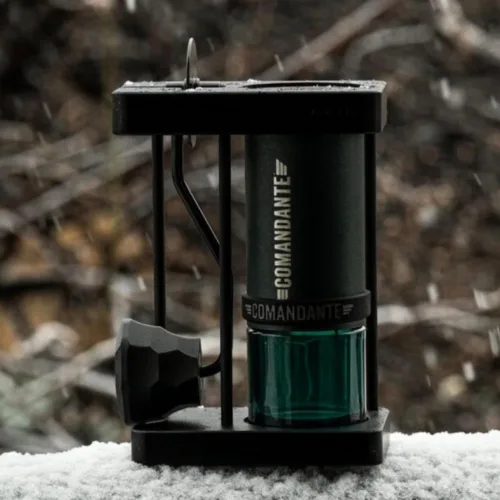 🇯🇵JHAT Coffee grinder stand for Comandante C40,C60 "Teak"🇯🇵