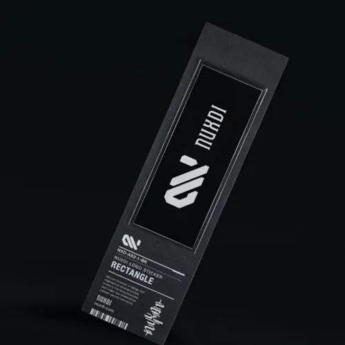 🇯🇵NUXDI NUXDI LOGO STICKER RECTANGLE🇯🇵