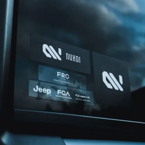 Alternative view of 🇯🇵NUXDI NUXDI LOGO STICKER RECTANGLE🇯🇵