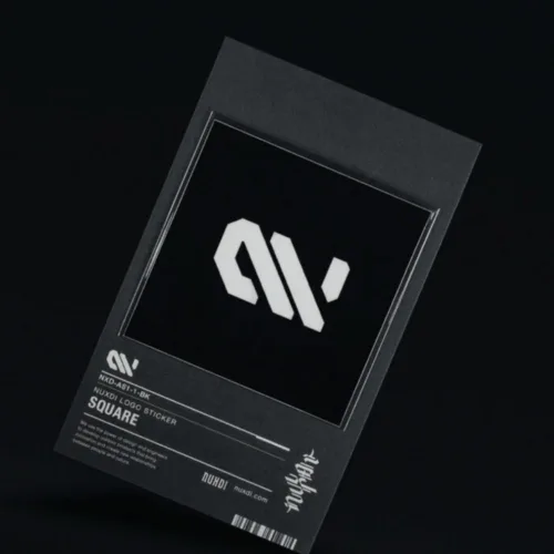 🇯🇵NUXDI NUXDI LOGO STICKER SQUARE🇯🇵