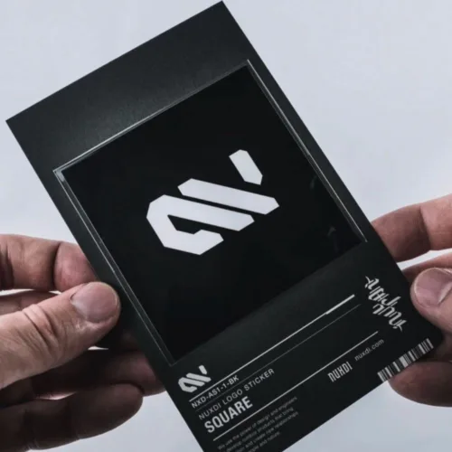 Alternative view of 🇯🇵NUXDI NUXDI LOGO STICKER SQUARE🇯🇵
