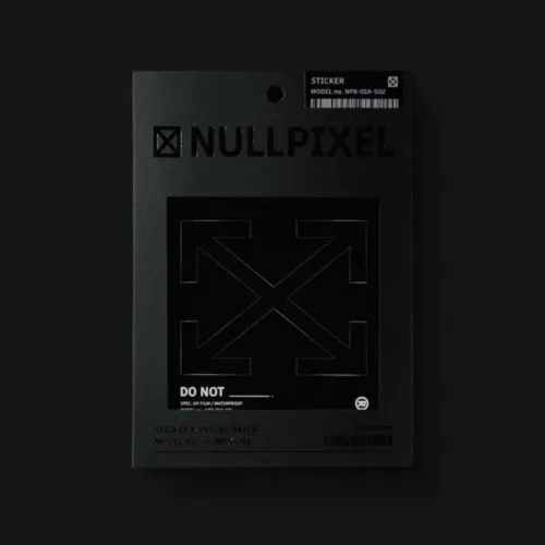 🇹🇼Nullpixel DO NOT STICKER Authentic🇹🇼