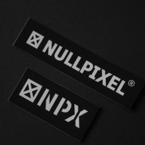 Alternative view of 🇹🇼Nullpixel LOGO STICKER PACK Authentic🇹🇼