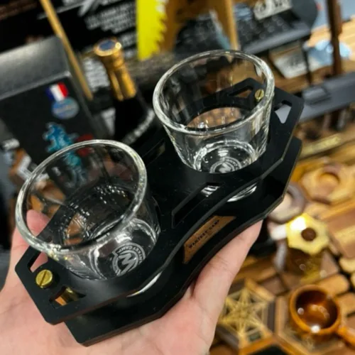 Alternative view of 🇯🇵Wantkey camp x N CAMP🇹🇭 Shot glass for drinking liquor or sake