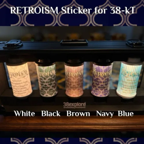 🇯🇵RETROISM Sticker for 38-kT (38 lights sticker for MIYABI)🇯🇵