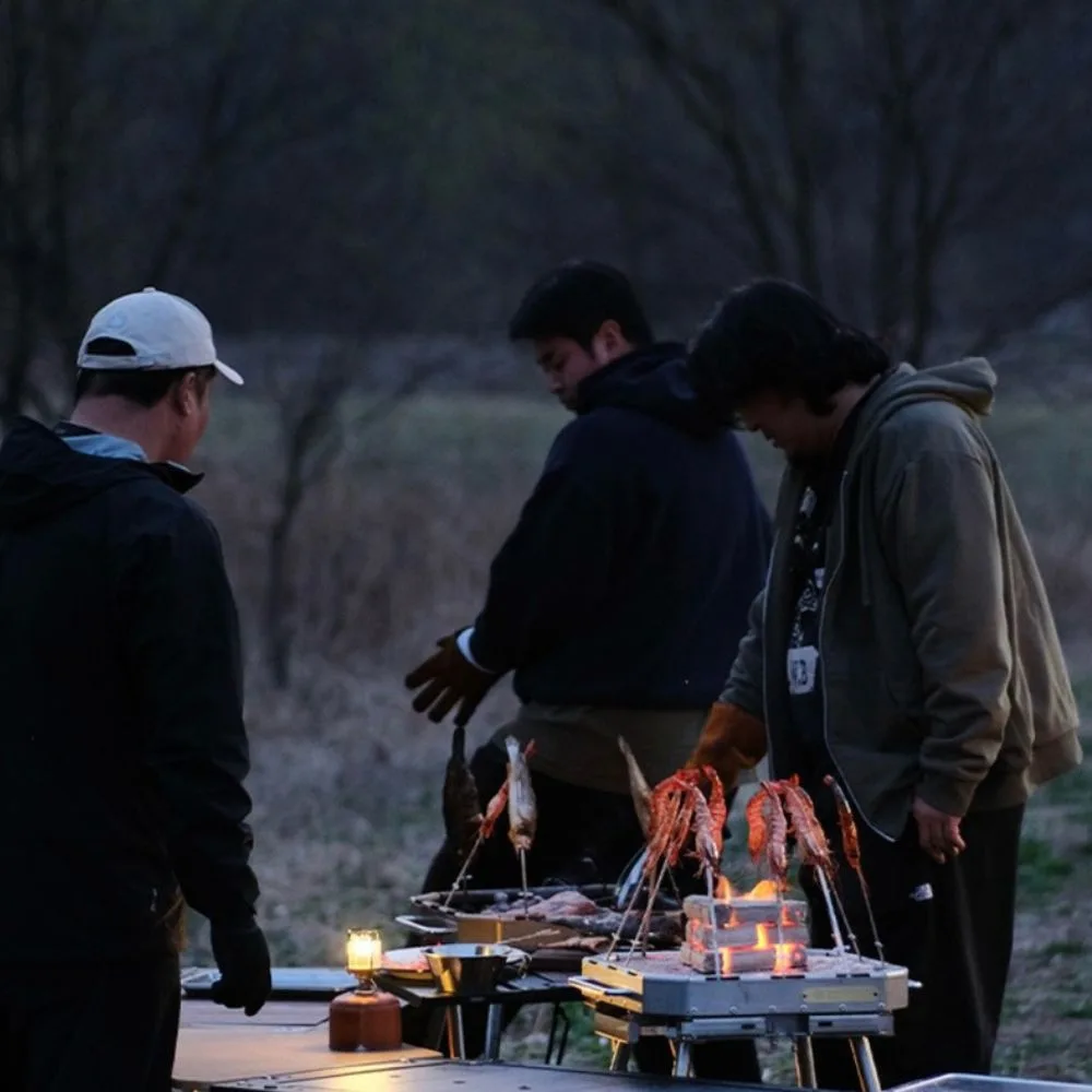 🇰🇷Wood and Burn Landmark M Premium Height-adged Camping IGT Fire Power🇰🇷 - Image 4