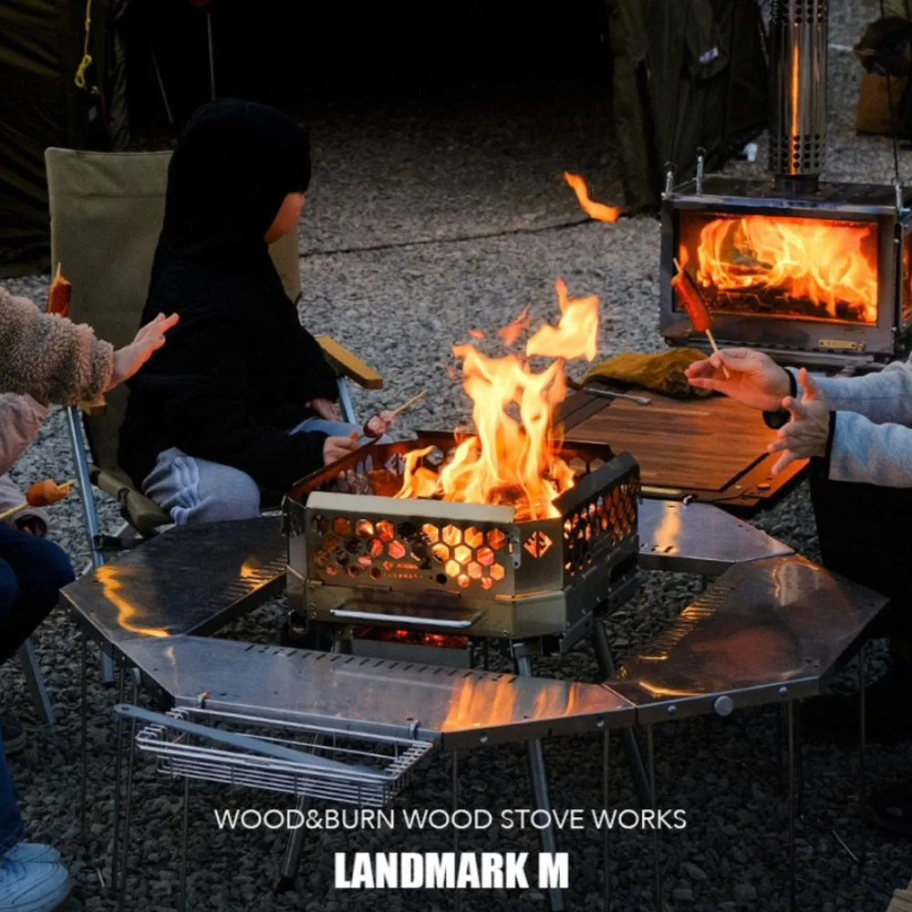 🇰🇷Wood and Burn Landmark M Premium Height-adged Camping IGT Fire Power🇰🇷 - Image 6