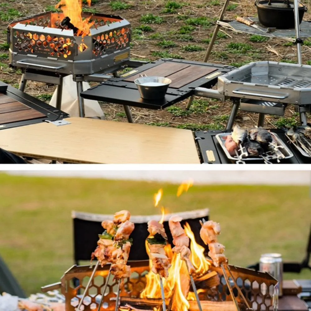 🇰🇷Wood and Burn Landmark M Premium Height-adged Camping IGT Fire Power🇰🇷 - Image 7