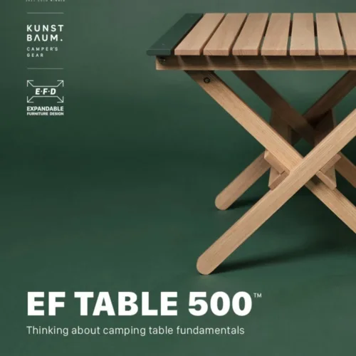 Alternative view of 🇰🇷Kunst baum EF Table 500 / Wooden One Action Table🇰🇷