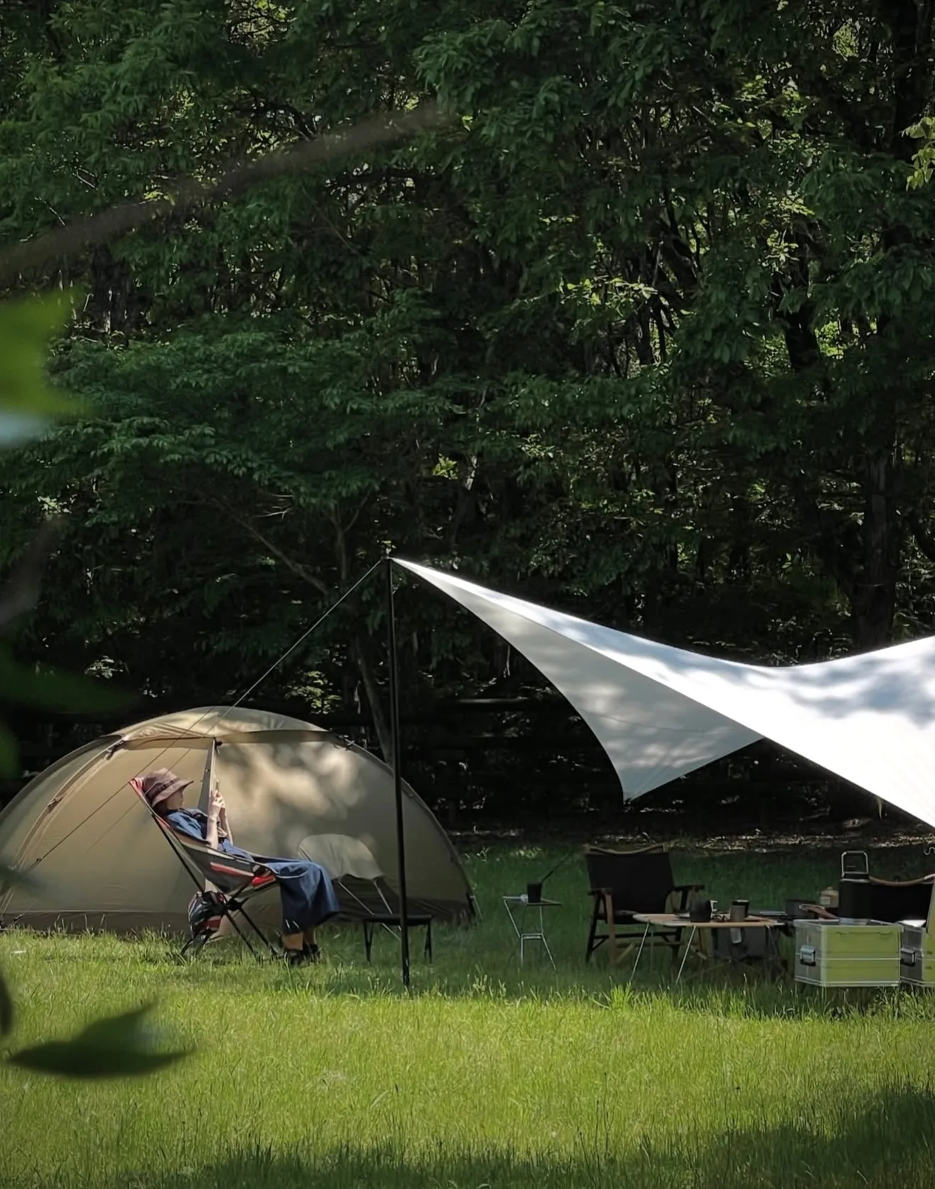 アウトドア Telo Tarp テーロタープ looks ルックス ホワイト