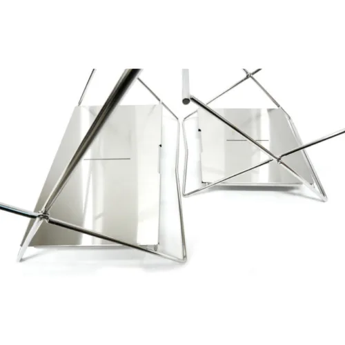 🇰🇷Camaforce X Leg 1.5 unit Silver Stainless IGT Table Minimal Side Basket Flat Burner Stand
