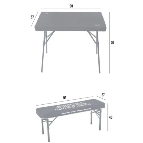 🇰🇷Brooklyn works Bench & table set🇰🇷