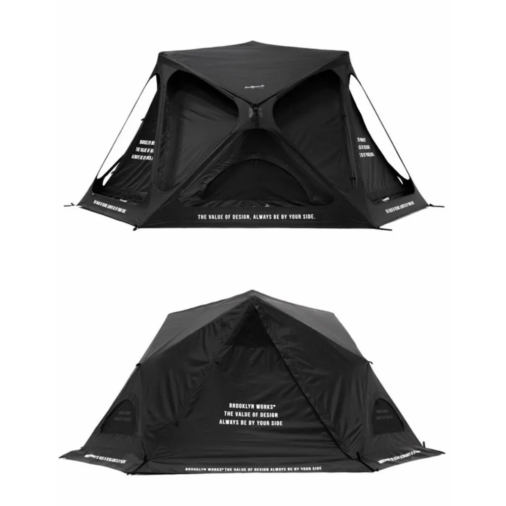 🇰🇷Brooklynworks Gateway Tent Black , Gray🇰🇷