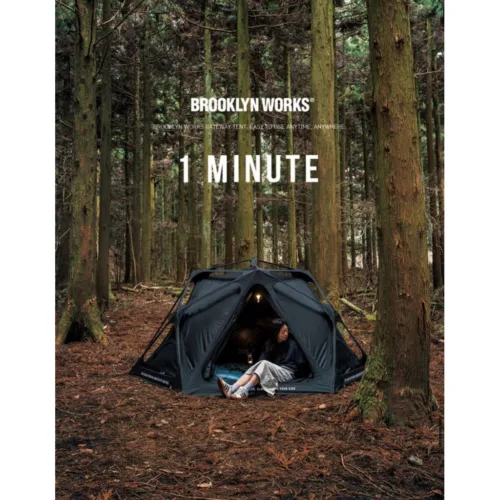 🇰🇷Brooklynworks Gateway Tent Black , Gray🇰🇷
