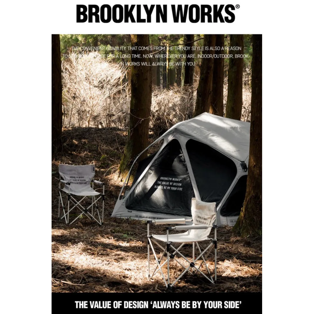 🇰🇷Brooklynworks Gateway Tent Black , Gray🇰🇷