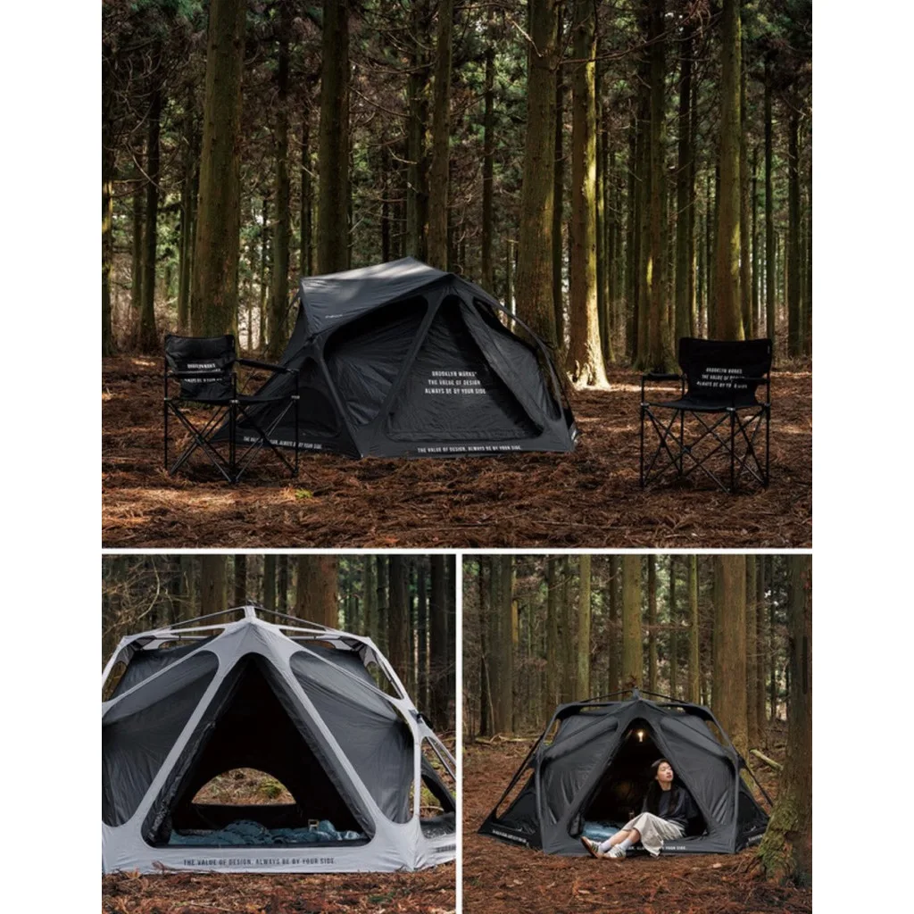 🇰🇷Brooklynworks Gateway Tent Black , Gray🇰🇷