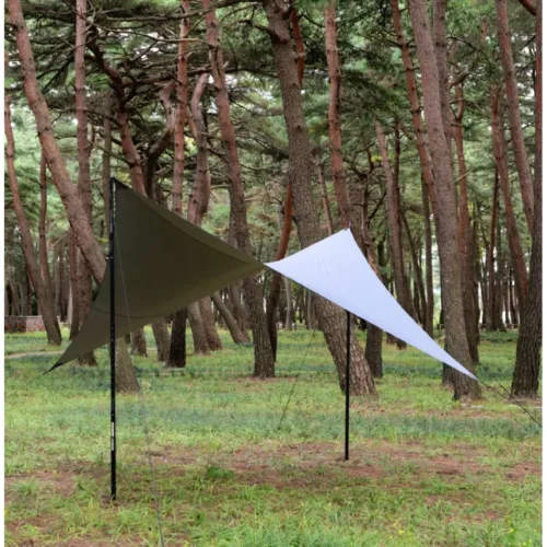 🇰🇷Hypnotize247 WING TARP Fiesta Wing Flameproof Tarp Gray
