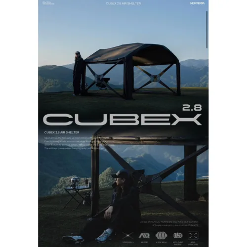 🇰🇷Monterra Cubex 2.8 Air Shelter Tent Boyd Midnight🇰🇷