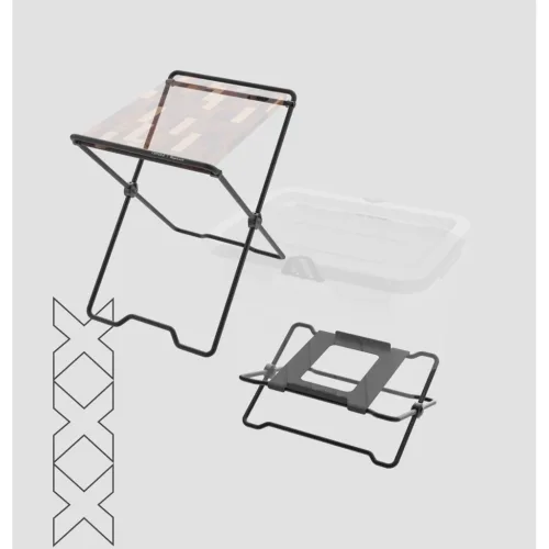 🇹🇼OFF-LINE Vector x one unit side table Silver & Black🇹🇼