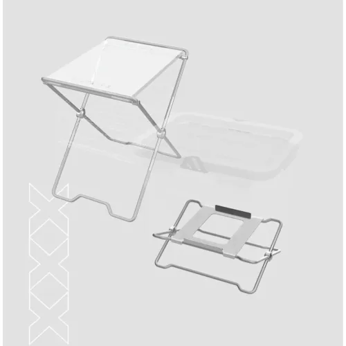 🇹🇼OFF-LINE Vector x one unit side table Silver & Black🇹🇼