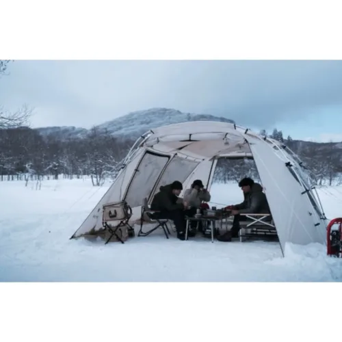 🇯🇵Snow Peak Landlock Ivory TP-671IV-FK 4-Person Beginner Shelter Tent🇯🇵