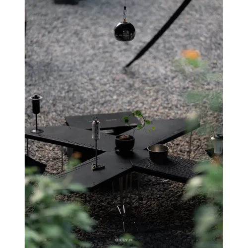 🇯🇵Snowpeak Zikaro Black Broach Camping FES-011 Table🇯🇵