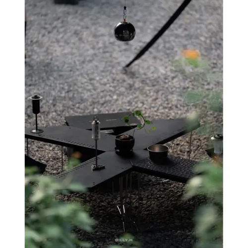 🇯🇵Snowpeak Zikaro Black Broach Camping FES-011 Table🇯🇵