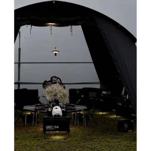 🇯🇵Snowpeak Zikaro Black Broach Camping FES-011 Table🇯🇵