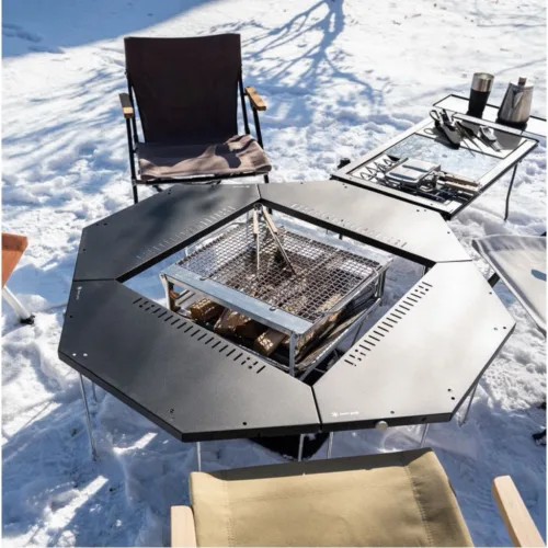 🇯🇵Snowpeak Zikaro Black Broach Camping FES-011 Table🇯🇵