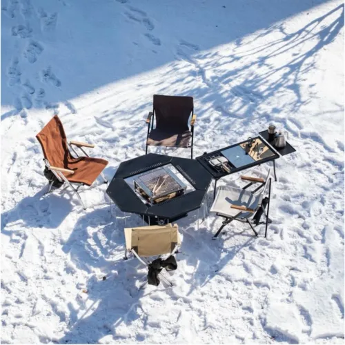 🇯🇵Snowpeak Zikaro Black Broach Camping FES-011 Table🇯🇵