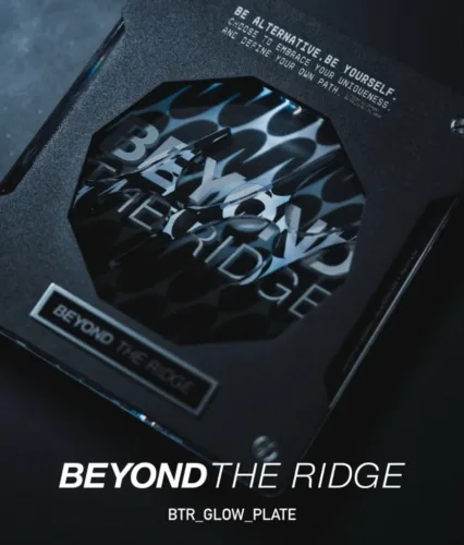 ‼️พร้อมส่ง‼️🇯🇵Kaze to mori BEYOND THE RIDGE Special Edition BTR_GLOW_PLATE🇯🇵