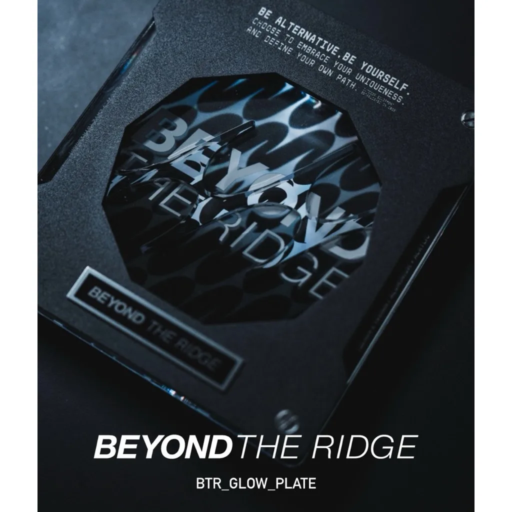 ‼️พร้อมส่ง‼️🇯🇵Kaze to mori BEYOND THE RIDGE Special Edition BTR_GLOW_PLATE🇯🇵
