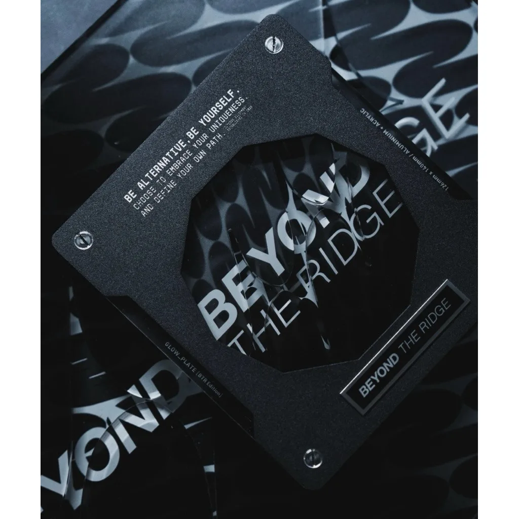 ‼️พร้อมส่ง‼️🇯🇵Kaze to mori BEYOND THE RIDGE Special Edition BTR_GLOW_PLATE🇯🇵