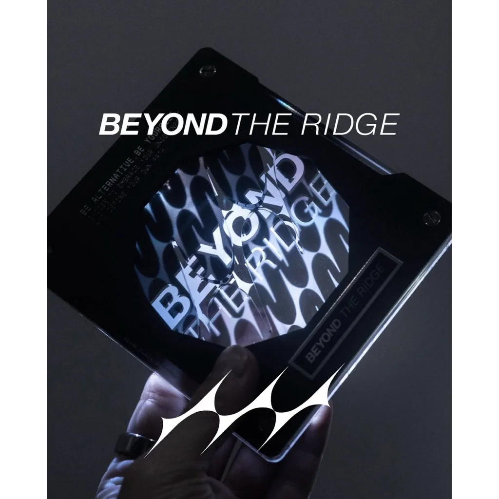 ‼️พร้อมส่ง‼️🇯🇵Kaze to mori BEYOND THE RIDGE Special Edition BTR_GLOW_PLATE🇯🇵