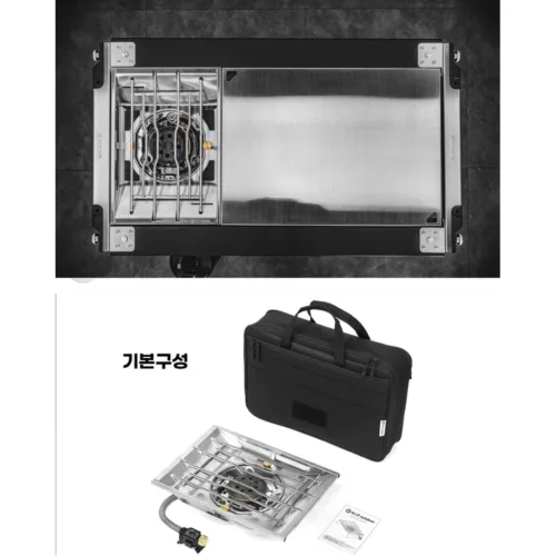 ❗️พร้อมส่ง❗️🇰🇷N.I.P outdoor Power Flat Burner IGT Plate Domestic Production Strong Salt Bag Included🇰🇷