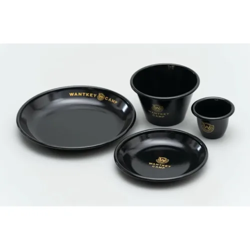 ❗️พร้อมส่ง❗️🇯🇵Wantkey camp Cup and plate set🇯🇵