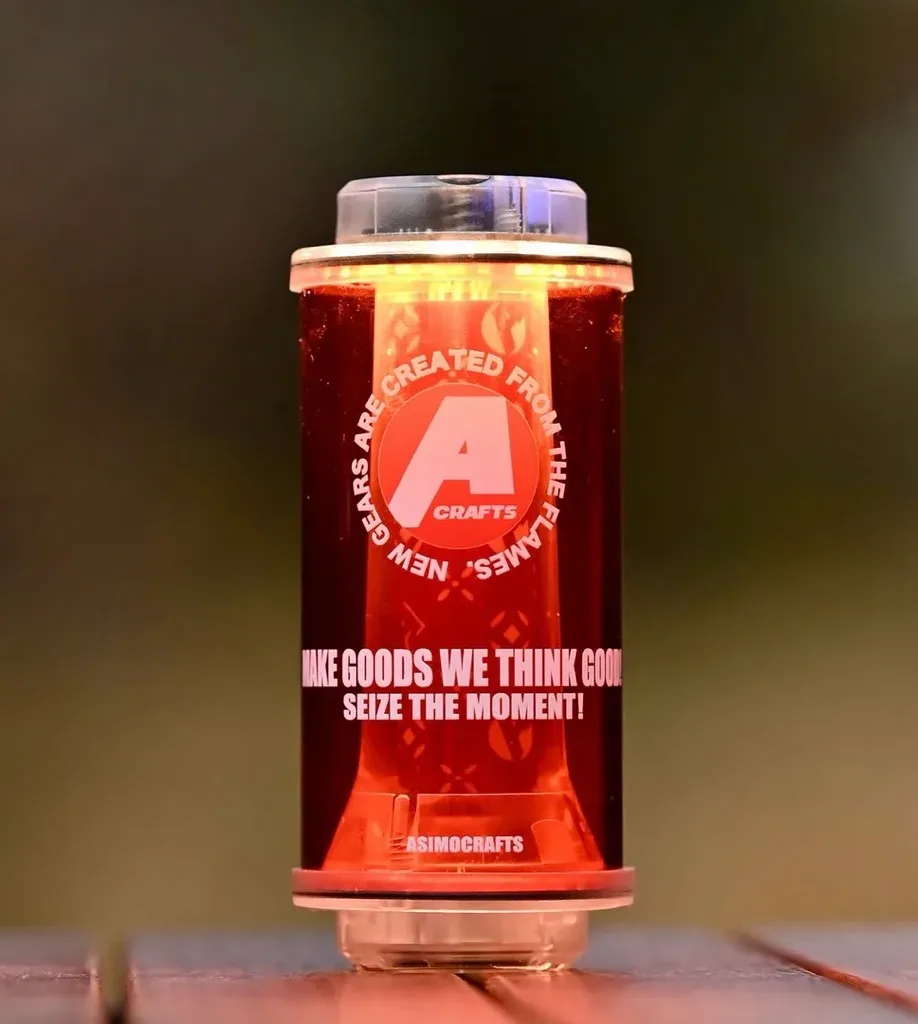 🇯🇵Asimocrafts MIYABI_A Clear Red asigram🇯🇵 – N CAMP STORE