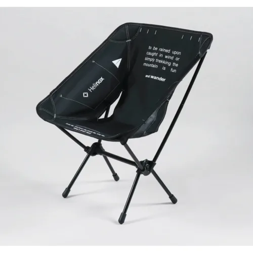 ❗️พร้อมส่ง❗️🇯🇵And Wander x Helinox Folding Chair Black🇰🇷