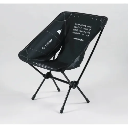 ❗️พร้อมส่ง❗️🇯🇵And Wander x Helinox Folding Chair Black🇰🇷