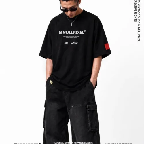 🇹🇼NULLPIXEL® X VINTAGE DUDE® T-Shirt OVDNP CREATVE RIGHTS🇹🇼 - Image 4