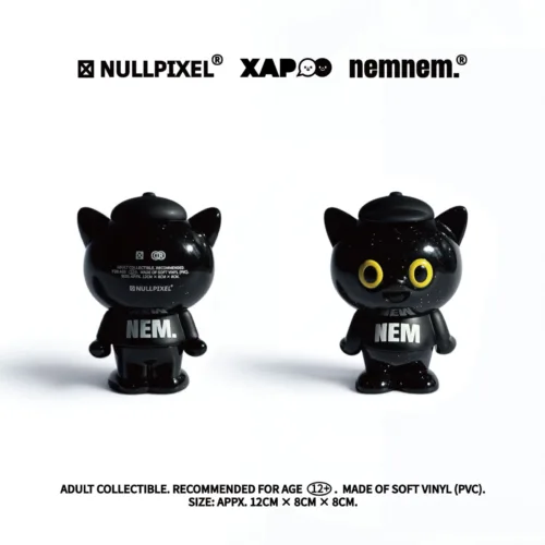Alternative view of 🇹🇼X-PETS NEMNEM. BLACK CAT BY NULLPIXEL🇹🇼