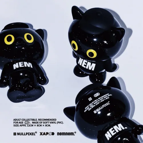 🇹🇼X-PETS NEMNEM. BLACK CAT BY NULLPIXEL🇹🇼